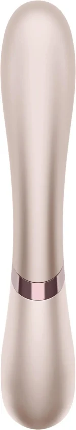 Satisfyer Hot Lover Usb Şarjlı Telefondan Kumandalı Isıtmalı Klitoris Uyarıcılı Teknolojik Vibratör - Görsel 5