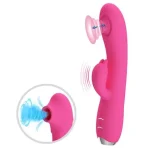 USB Şarjlı 3 Emme ve 12 Titreşim Fonksiyonlu 19,8 cm Teknolojik Vibratör- Regina - Görsel 2