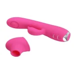 USB Şarjlı 3 Emme ve 12 Titreşim Fonksiyonlu 19,8 cm Teknolojik Vibratör- Regina - Görsel 5