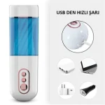 USB Şarjlı Emme Modlu Sesli Teknolojik Mastürbatör - Görsel 4