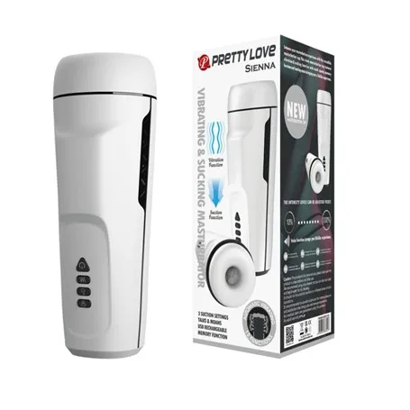 Usb Şarjlı Titreşimli Emme Ayarlı Sesli Masturbatör Sierra