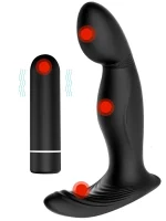 Zeus Silikon Anal Prostat Vibratör Şarjlı