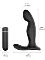 Zeus Silikon Anal Prostat Vibratör Şarjlı - Görsel 2