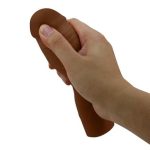 5 cm Dolgulu Premium Melez Rengi Silikon Penis Kılıfı - Chane - Görsel 5