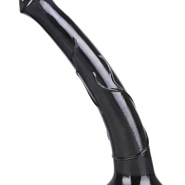 As Erotik Siyah Renkli 44 cm At Dildo Model No:1062