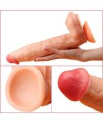 As Erotik Ten Rengi 32 cm Dildo Model No:1028 - Görsel 2