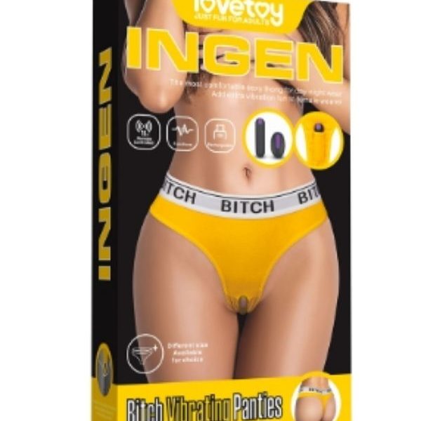 Censan Bitch Vibrating Panties Çamaşır Ve Kumanlı Vibratör