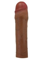 Censan Chane Gerçek Hissiyatlı Uzatıcı Penis Kılıfı Brown - Görsel 3