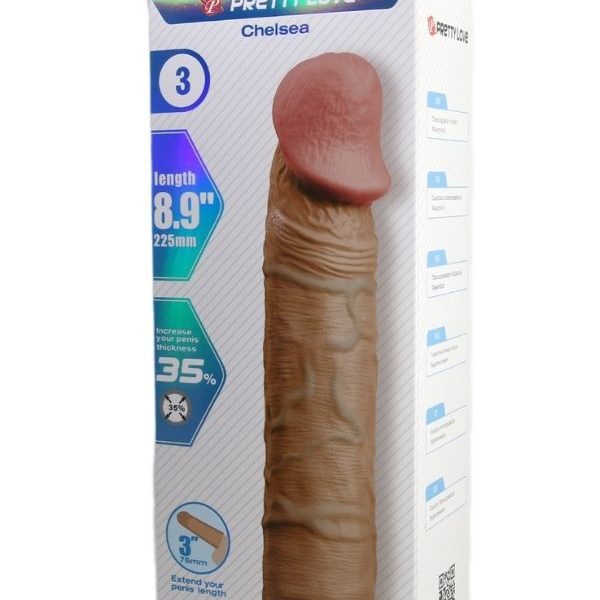 Censan Chelsea Gerçek Hissiyatlı Uzatıcı Penis Kılıfı