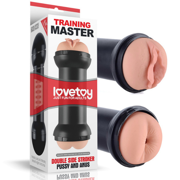 Censan Çift Girişli Training Master Double Side Stroker Pussy and Anus