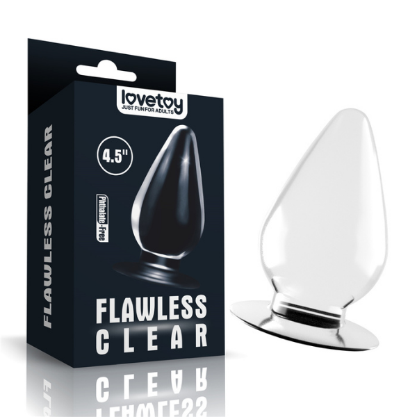 Censan Flawless Clear Anal Plug 4.5 İnç