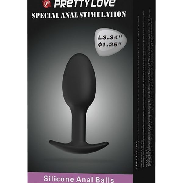 Censan Special Anal Stimulation İçi Ağırlıklı Top Olan Anal Plug Tıkaç