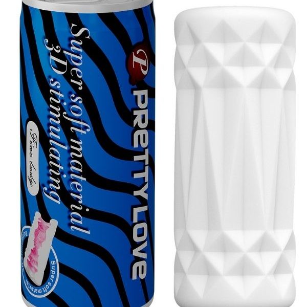 Censan Super Soft Material 3d Stimulating Kola Kutusu Şeklinde Mastürbatör Mavi