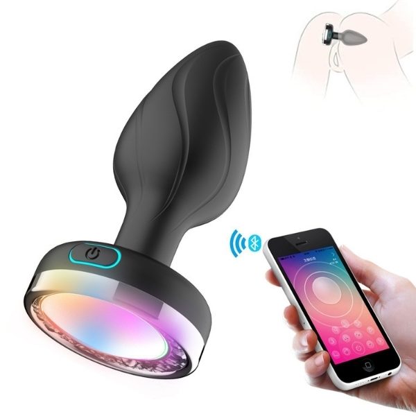 Censan Ycxydr Telefon Kontrollü Titreşimli Anal plug