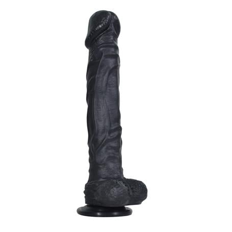 25 cm Et Dokusunda Süper Realistik Zenci Penis - J. Knight