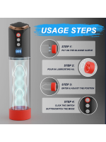 Censan FoxShow LCD Ekranlı Otomatik Penis Pompası - Görsel 4