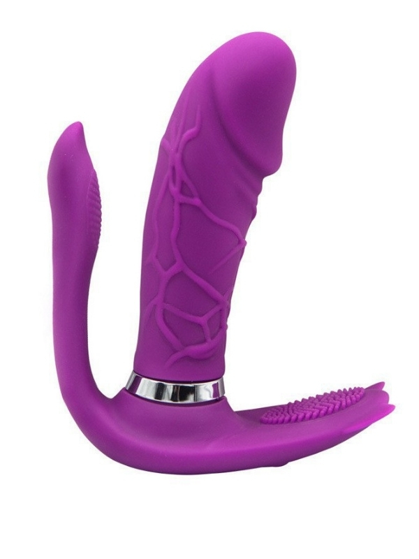 censan-3-u-1-arada-uzaktan-7714_1 Censan 3’ü 1 Arada Uzaktan Kumandalı Giyilebilir Clitoris ve G-Spot Titreşimli Vibratör - Görsel 1