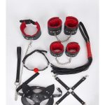 Censan 8 Parçalı Kırmızı Fetiş Set