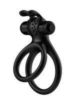 Censan Çift Halkalı Manyetik Şarjlı Penis ve Testis Halkası – Klitoris Uyarıcılı, Suya Dayanıklı, Çiftler İçin Tasarlanmış Titreşimli Model - Görsel 3