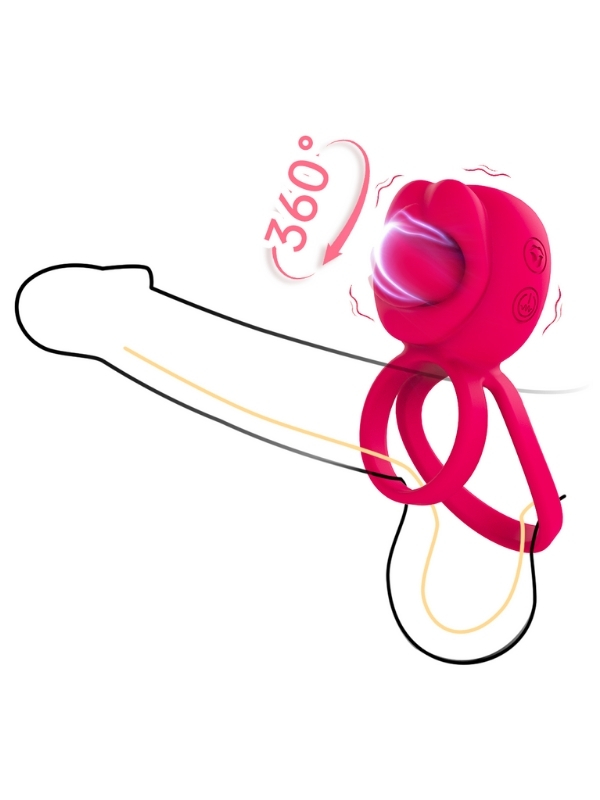 censan-cift-halkali-sarjli-7697_4 Censan Çift Halkalı Şarjlı Titreşimli Penis Halkası – Esnek Silikon, Geciktirici ve Klitoris Uyarıcılı - Görsel 4