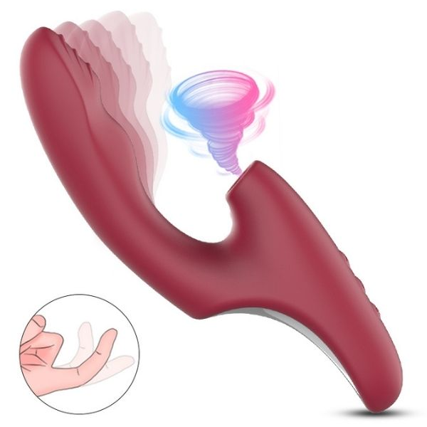 Censan FoxShow Kissers G10 Şarjlı Akıllı Rabbit Vibratör – G-Spot & Klitoris Uyarıcı | Çift Motorlu | Dalga Hareketli | Su Geçirmez
