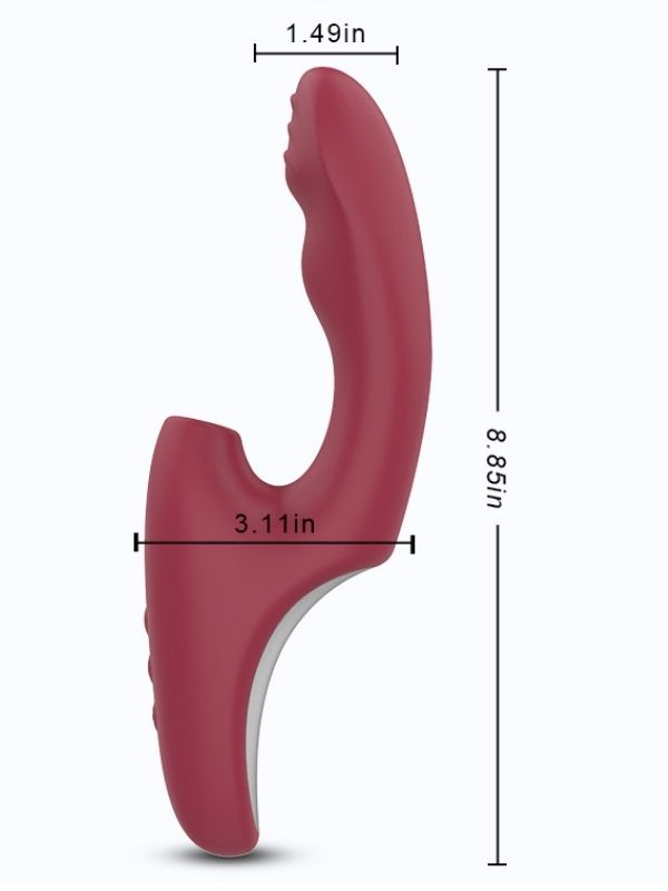 censan-foxshow-kissers-g10-sa-7719_2 Censan FoxShow Kissers G10 Şarjlı Akıllı Rabbit Vibratör – G-Spot & Klitoris Uyarıcı | Çift Motorlu | Dalga Hareketli | Su Geçirmez - Görsel 2