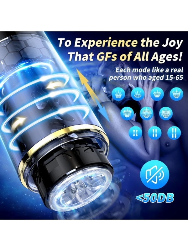 censan-kablosuz-elleri-serbest-7763_5 Censan Kablosuz Elleri Serbest Bırakan Erkek Mastürbatörü – 10 Otomatik İleri Geri ve Dönen Mod, Ayarlanabilir Vantuz Taban, 3D Dokulu İç Kılıf - Görsel 5