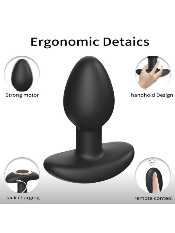 censan-kablosuz-uzaktan-kumand-7746_3 Censan Kablosuz Uzaktan Kumandalı Titreşimli Anal Plug - Görsel 3