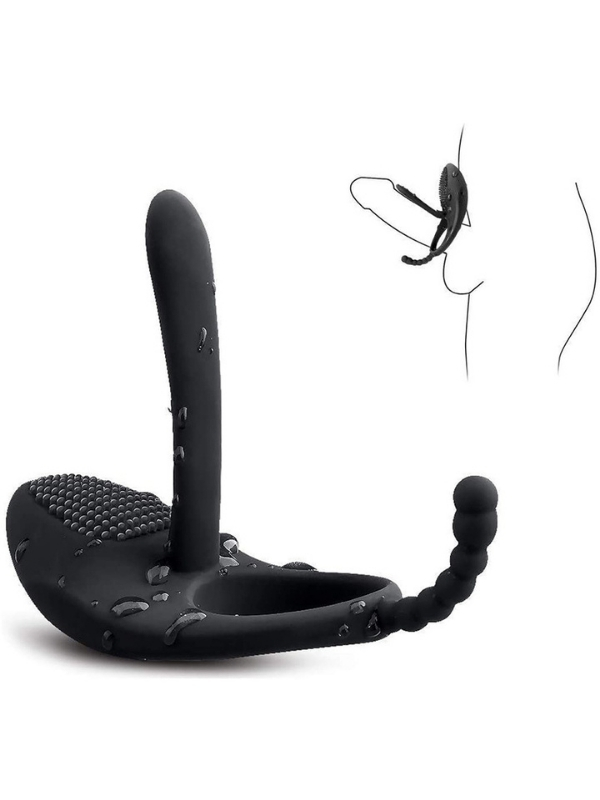 censan-love-glow-love-desire-3-7687_2 Censan Love Glow Love Desire 3’ü 1 Arada Klitoris, Anal ve Vajinal Uyarıcı – Titreşimli Testis ve Penis Halkası - Görsel 2