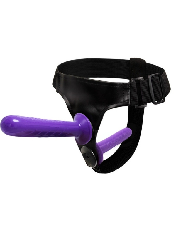 censan-mor-double-dong-titres-7741_3 Censan Mor Double Dong Titreşimli Belden Bağlamalı Çift Taraflı Bisex Dildo Vibratör - Görsel 3