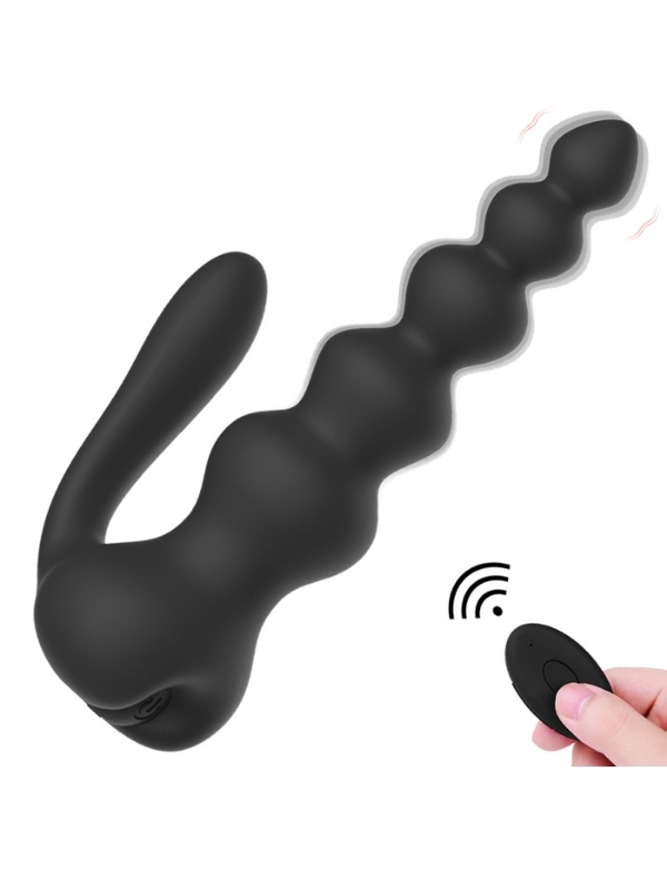 censan-neue-10-fonksiyonlu-tit-7747_1 Censan Neue 10 Fonksiyonlu Titreşimli Anal Boncuklu Plug – Kablosuz Kumandalı - Görsel 1