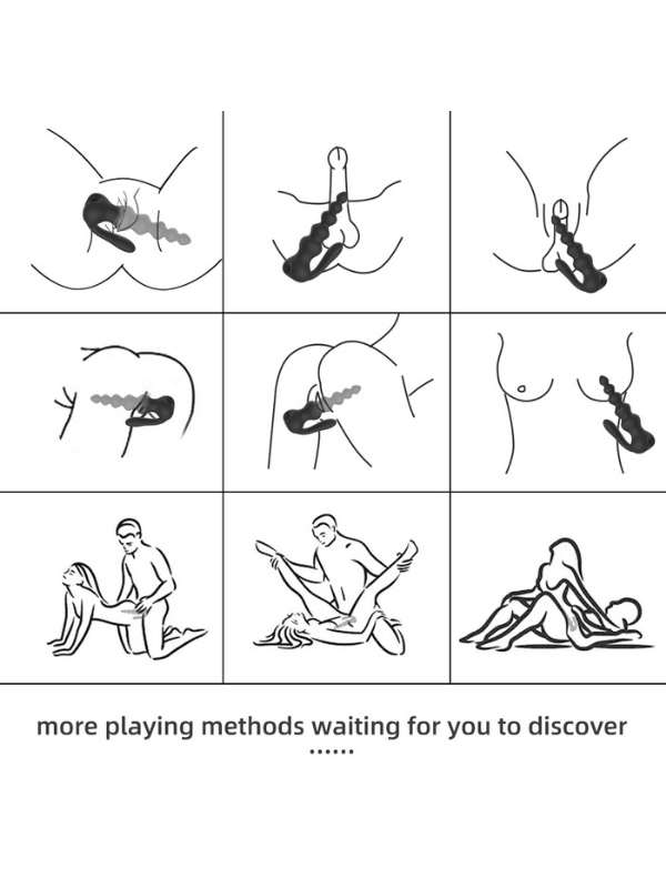 censan-neue-10-fonksiyonlu-tit-7747_3 Censan Neue 10 Fonksiyonlu Titreşimli Anal Boncuklu Plug – Kablosuz Kumandalı - Görsel 3