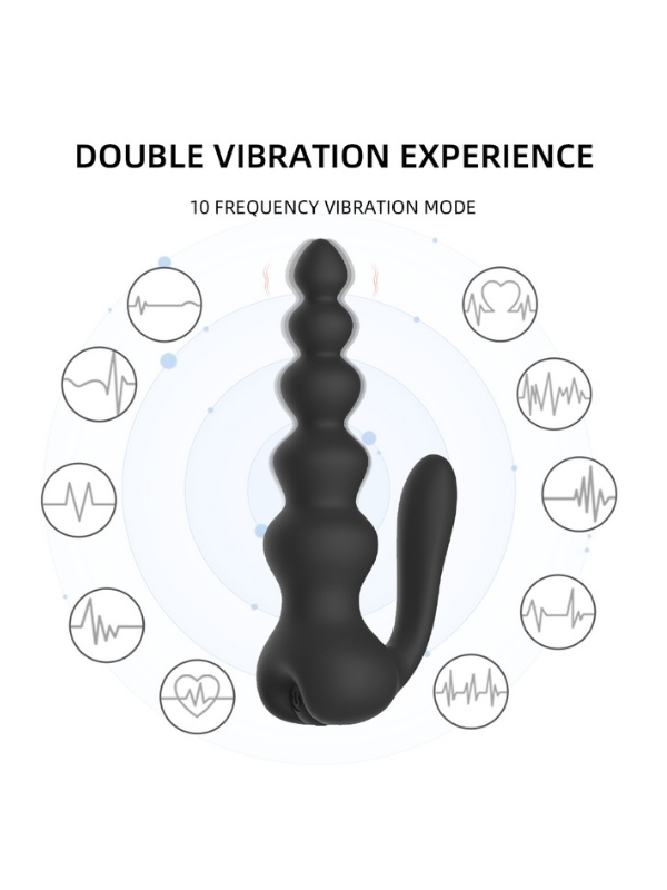 censan-neue-10-fonksiyonlu-tit-7747_4 Censan Neue 10 Fonksiyonlu Titreşimli Anal Boncuklu Plug – Kablosuz Kumandalı - Görsel 4