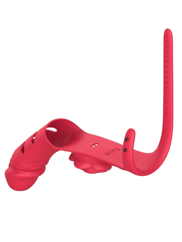 censan-parmak-takilabilir-fiz-7691_1 Censan Parmak takılabilir fiziksel dildo + Gül Titreşimli 2'si 1 arada yeni tasarım parmak vibratörü - Görsel 1