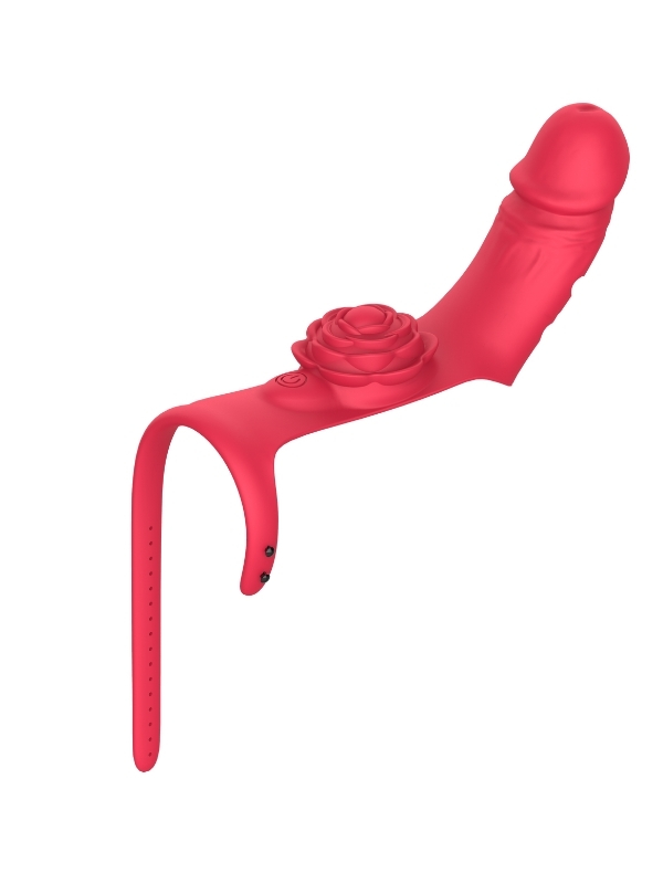 censan-parmak-takilabilir-fiz-7691_4 Censan Parmak takılabilir fiziksel dildo + Gül Titreşimli 2'si 1 arada yeni tasarım parmak vibratörü - Görsel 4