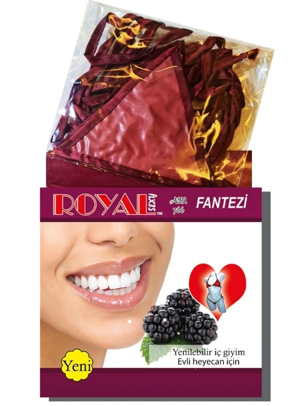 censan-royal-yenilebilir-tanga-7614_1 Censan Royal Yenilebilir Tanga Sütyen Böğürtlen Aromalı - Görsel 1