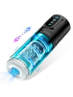 Censan Şarjlı İleri Geri ve Dönmeli 15 Modlu Titreşimli Emişli Otomatik Vajina