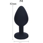 Censan Silikon Anal Tıkaç M Boy