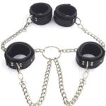 Censan Siyah Deri El Ayak Kelepçesi