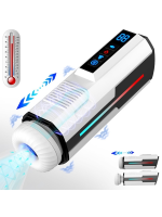 Censan Traveler 2 Generation – Isıtmalı, İnleme Sesli, İleri Geri Hareketli, Emiş ve Titreşimli Otomatik Mastürbatör - Görsel 3