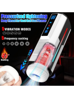 Censan Traveler 2 Generation – Isıtmalı, İnleme Sesli, İleri Geri Hareketli, Emiş ve Titreşimli Otomatik Mastürbatör - Görsel 4