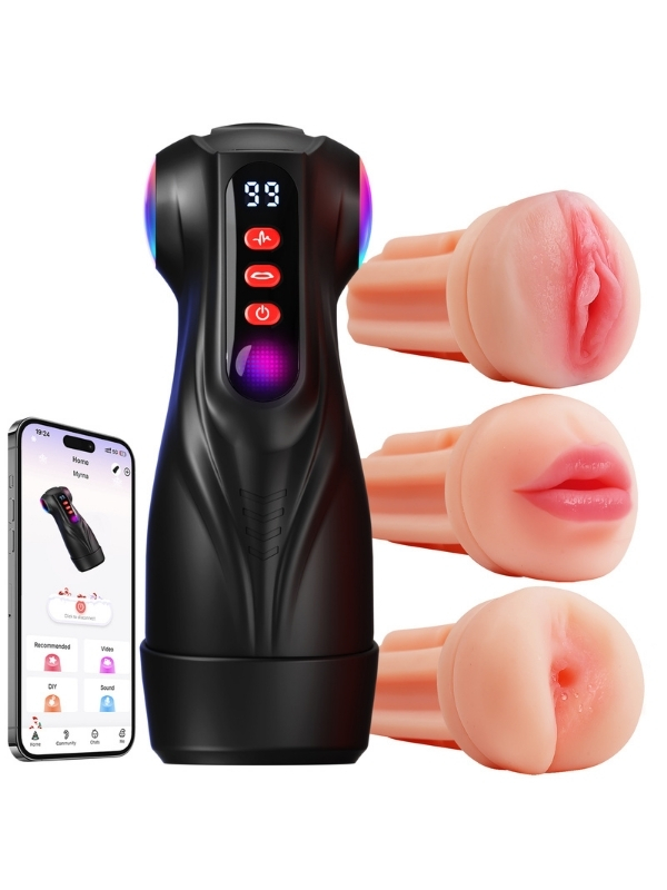 censan-uoffile-erkek-masturba-7764_1 Censan Uoffile Erkek Mastürbatörü – 3 Değiştirilebilir Kılıf, 9 Emiş & 9 Titreşim Modu - Görsel 1