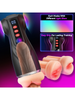 Censan Uoffile Erkek Mastürbatörü – 3 Değiştirilebilir Kılıf, 9 Emiş & 9 Titreşim Modu - Görsel 5