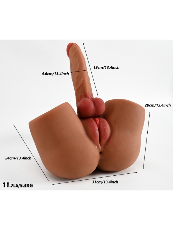 l-join-gercekci-5-3-kg-trans-7773_2 L-Join Gerçekçi 5.3 Kg Trans Kalça Vajina Mastürbatör Dildo - Görsel 2