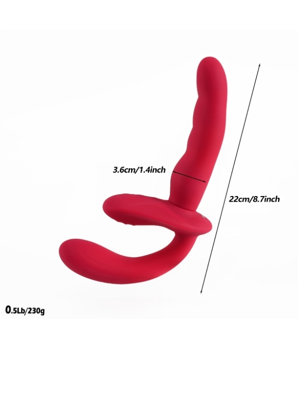 l-join-strapless-vibrator-7718_2 L-Join Strapless Vibratör – 10 Farklı Titreşim Modu, Uzaktan Kumandalı, Şarjlı G Nokta Uyarıcılı Tasarım - Görsel 2