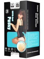 3 Boyutlu Suni Vajina Mastürbatör (Mavi) - Görsel 2