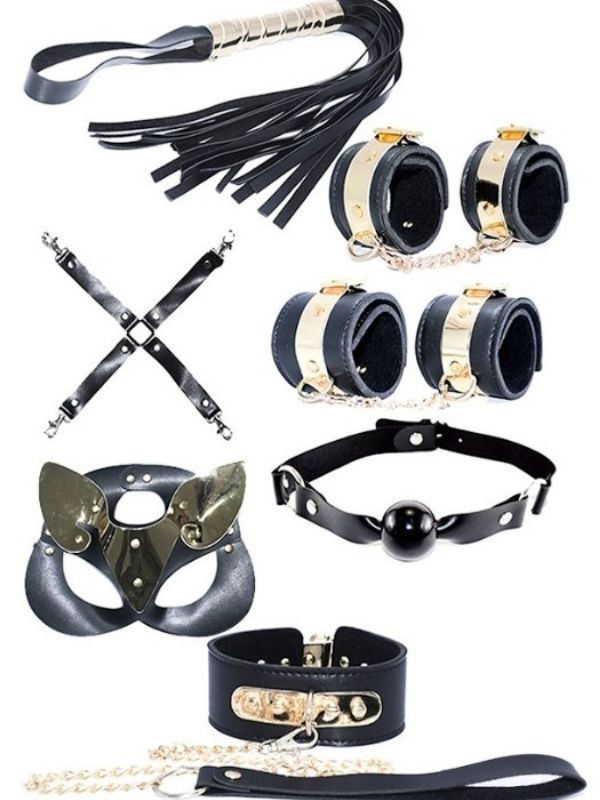 6-parca-fetis-set-gold-453949-1 6 Parça Fetiş Set Gold - Görsel 1