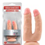 Bromeo Çiftli Kıkırdaklı Gerçekçi Dildo