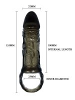 Censan 10 cm Zenci Penis Kılıfı - Görsel 5