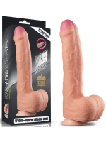 Censan 11 İnç Dual Layer Platinum Silicone Cock